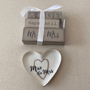 Wedding counting and wedding dish